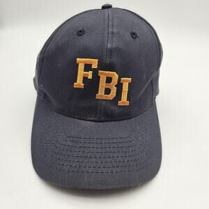 FBI Hat Cap Snap Back Embroidered Federal Bureau Badge Law Enforcement Mens